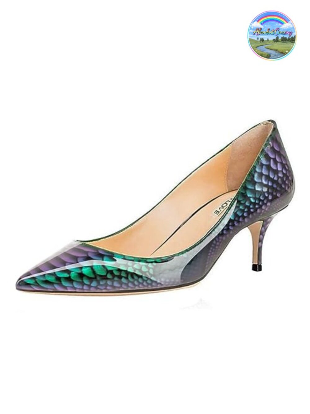 Kitten Heel Pointed Toe Pumps Slip-On Work Shoes